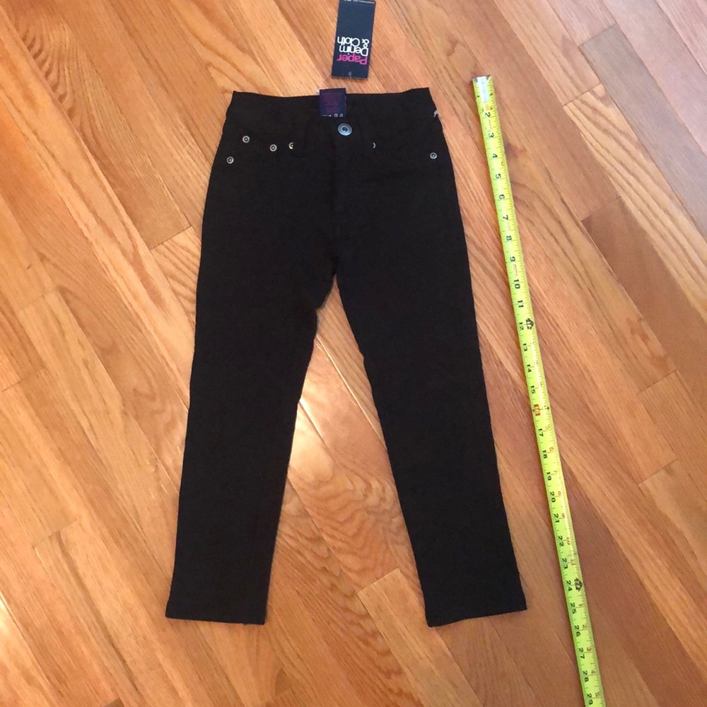 Paper Denim & Cloth Girls sz 4 black jeggings